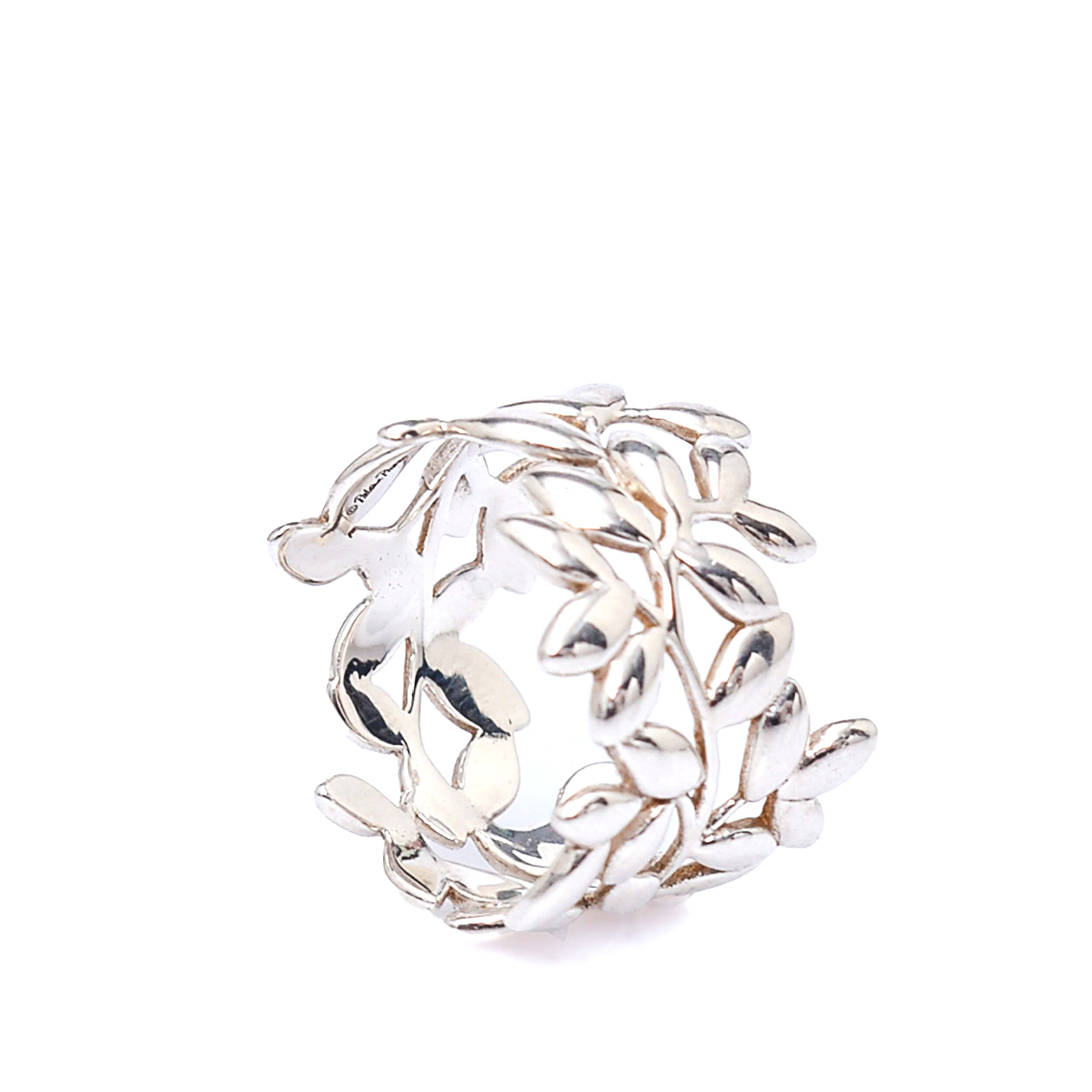 Tiffany&Co - Silver Olive Leaf Band Ring